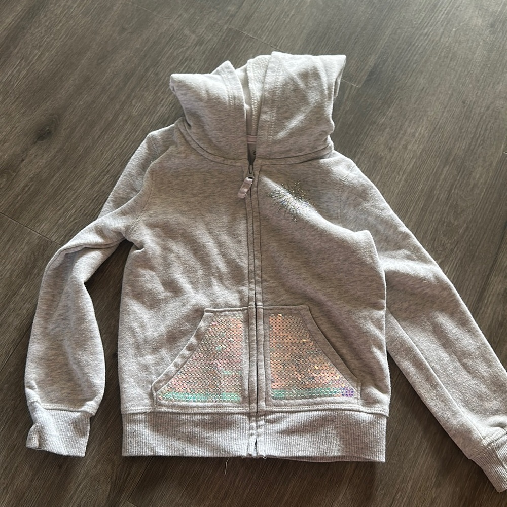 Frozen zip up hoodie
